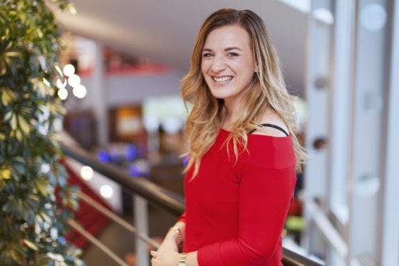 Britt Breure, HR-manager bij Afas