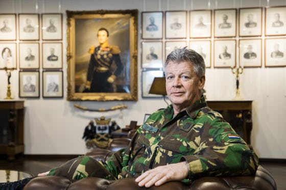Generaal Kees de Rijke. Foto: Herbert Wiggerman