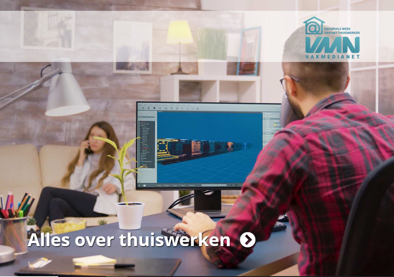 Lees nu het digimagazine 'Alles over thuiswerken'