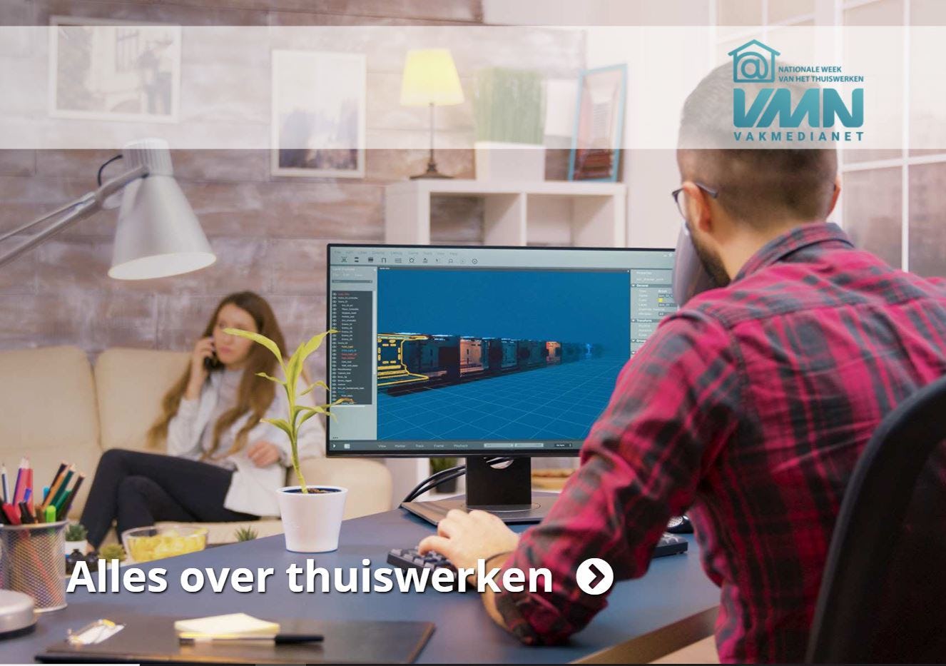 Lees nu het digimagazine 'Alles over thuiswerken'