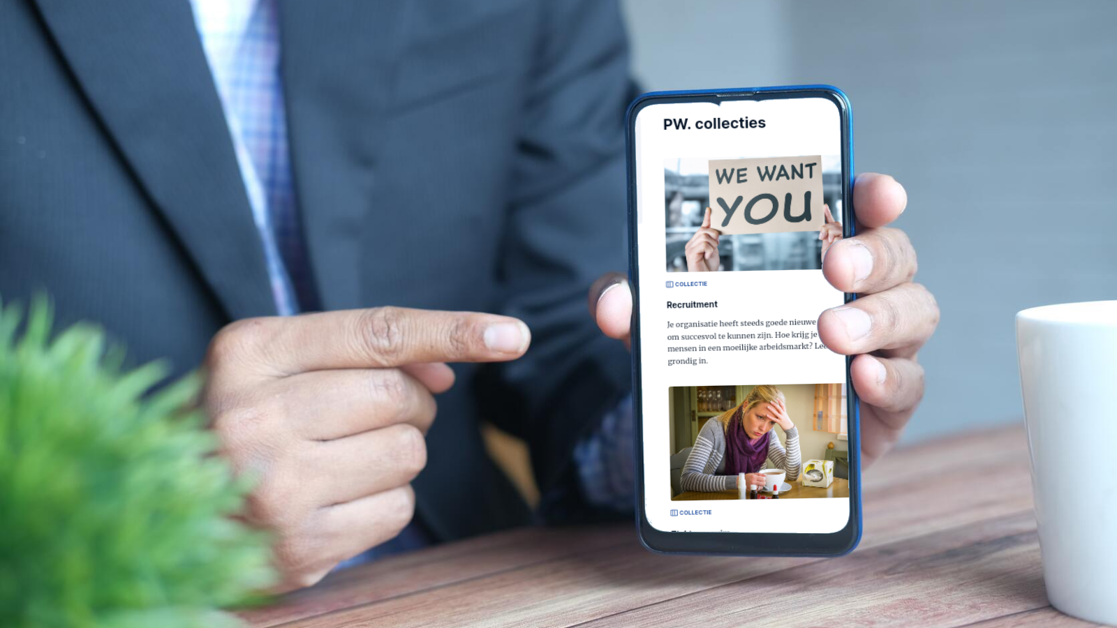 Nieuw: met PW. collecties altijd je HR-archief bij de hand