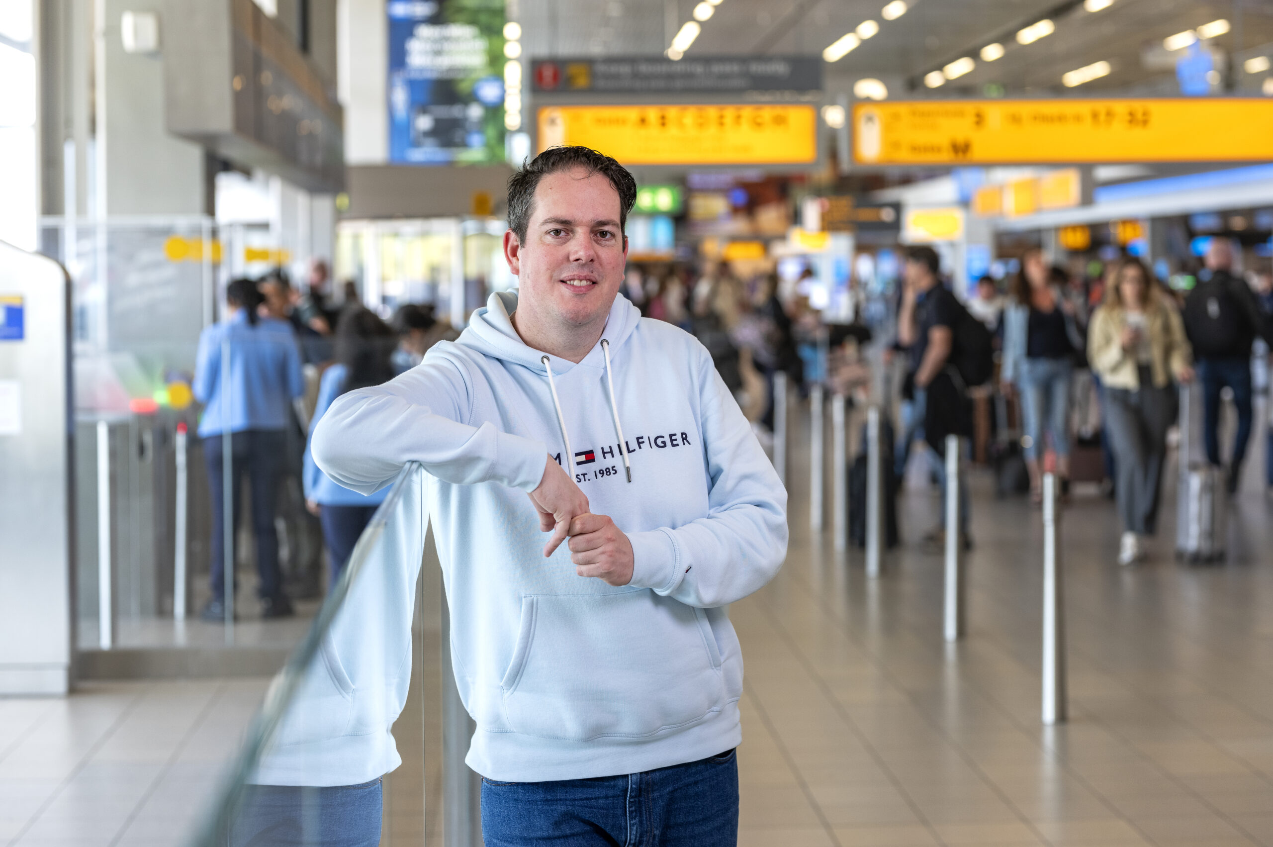 Jean-Paul Lucassen, Lead people analytics bij Schiphol Group.
Foto: Guido Benschop