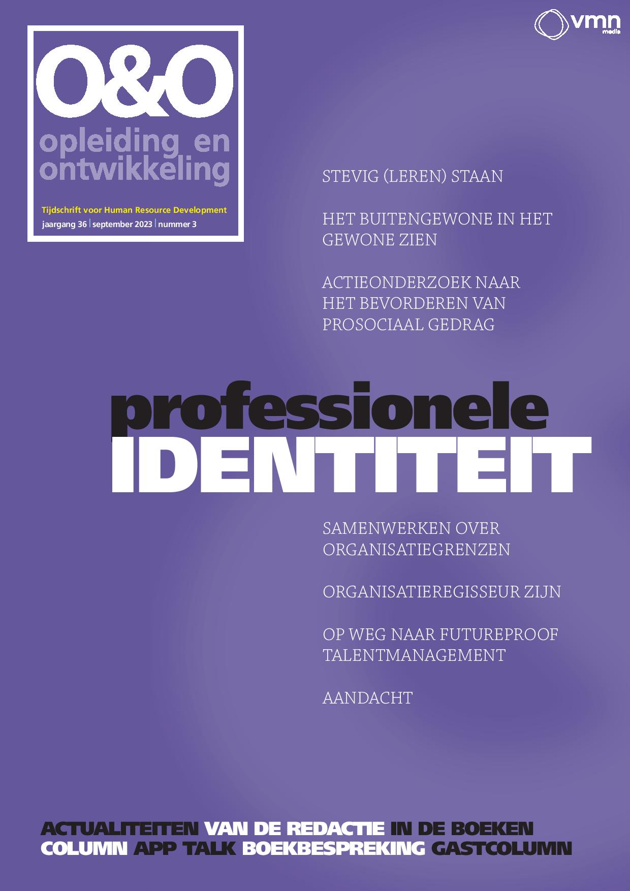 Opleiding & ontwikkeling #3 (september 2023)