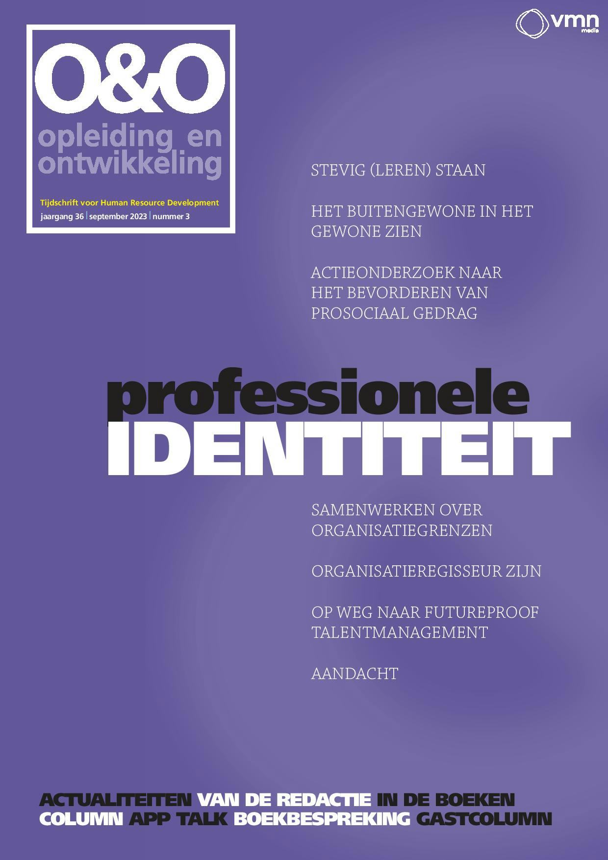 Opleiding & ontwikkeling #3 (september 2023)