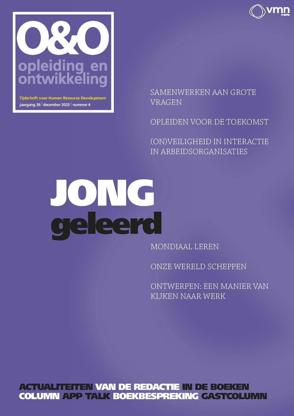 Opleiding & ontwikkeling #4 (december 2023)