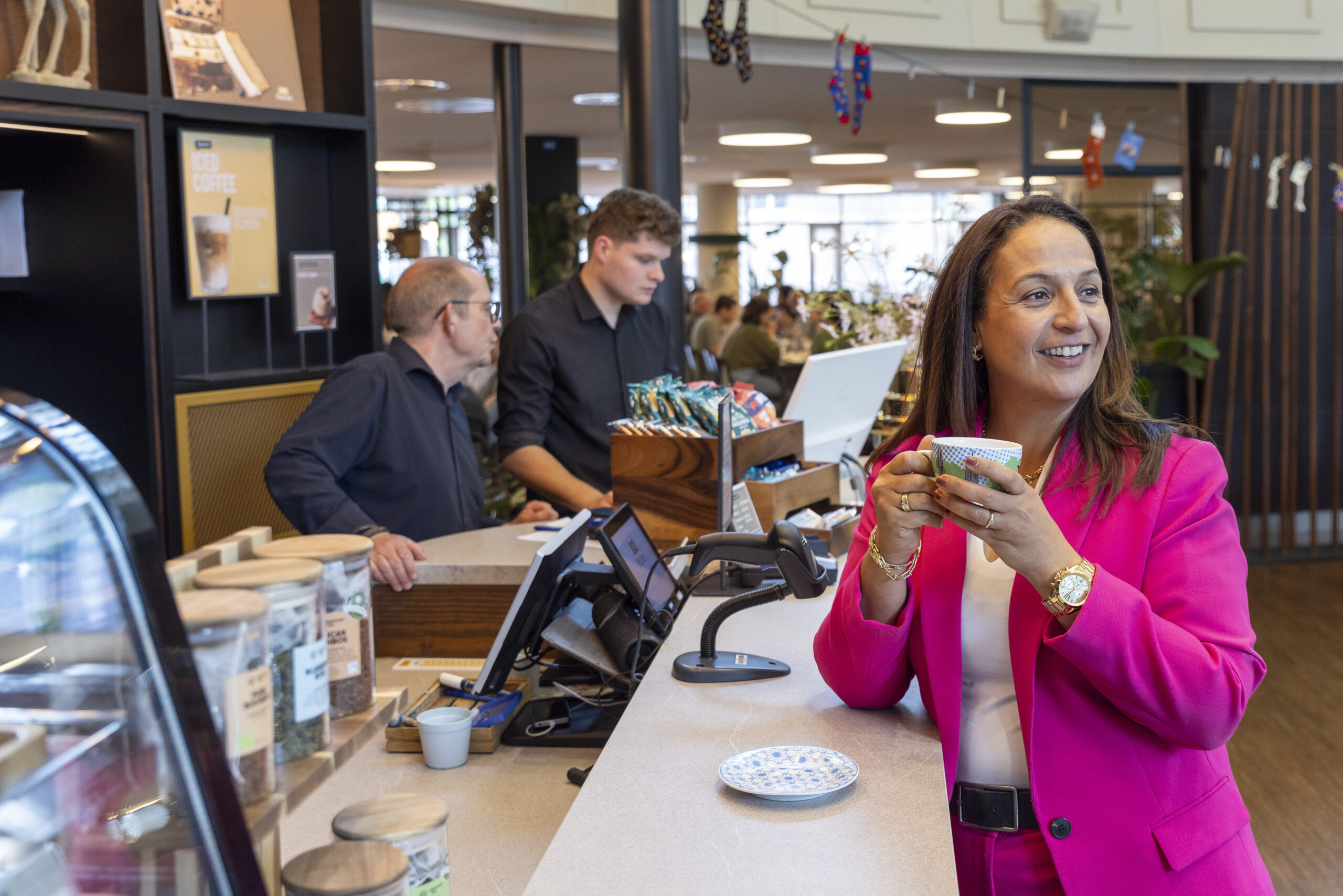 Iman Eddini werd uitgeroepen tot winnaar van de HRtop100 Vakjuryprijs 2025. Foto: Guido Benschop.
