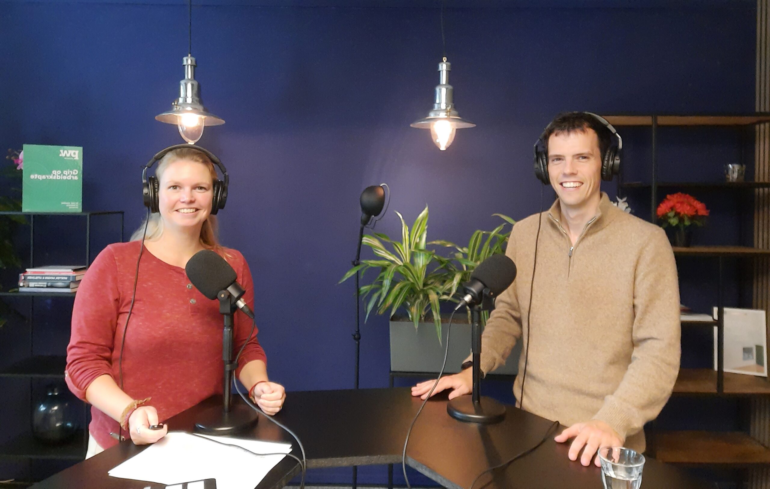 Podcastopname HR-Rechtspunt met Nicolette van den Hout en Pieter de Ruiter