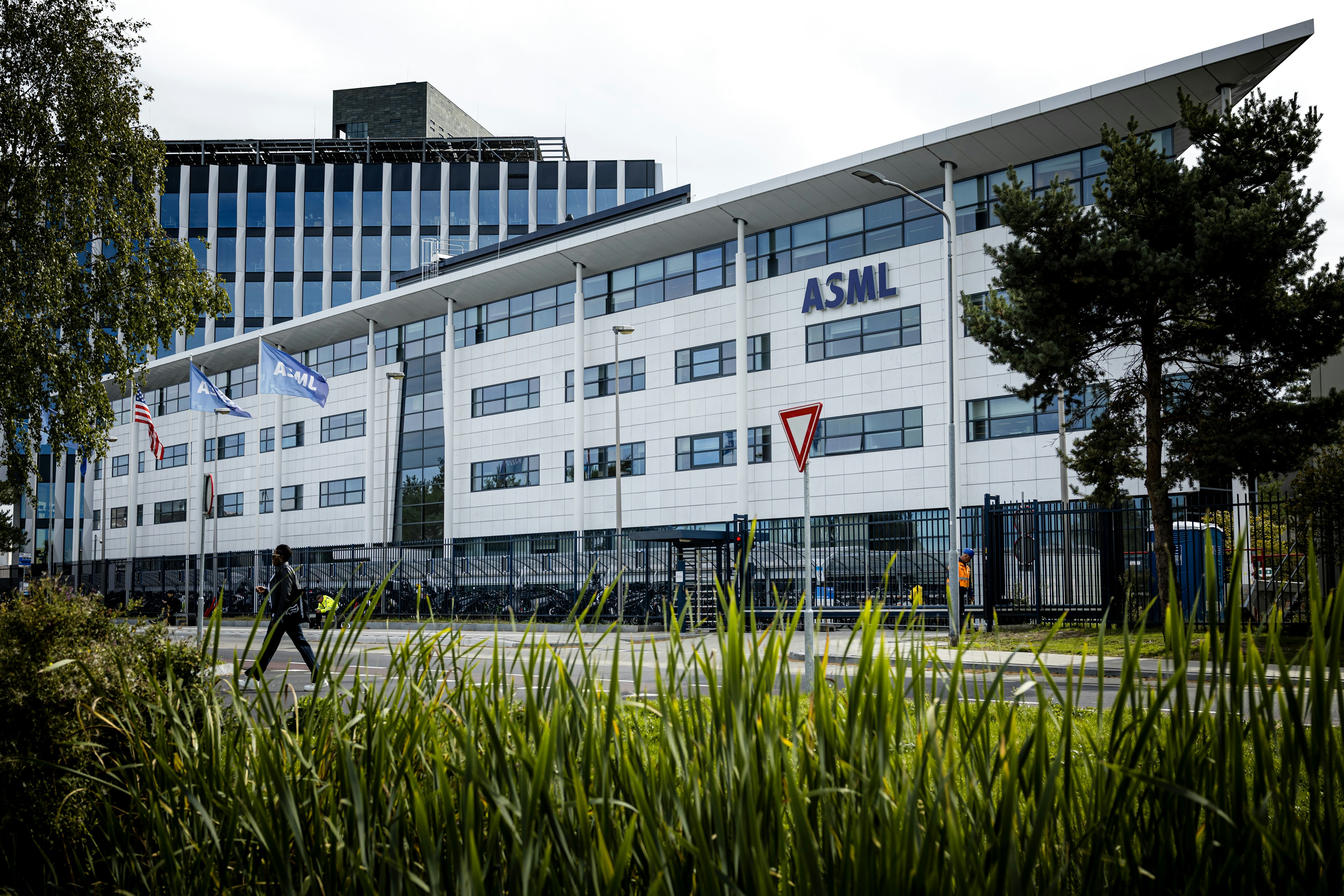 Exterieur van ASML in Veldhoven. Credits: ANP / Hollandse Hoogte / Rob Engelaar