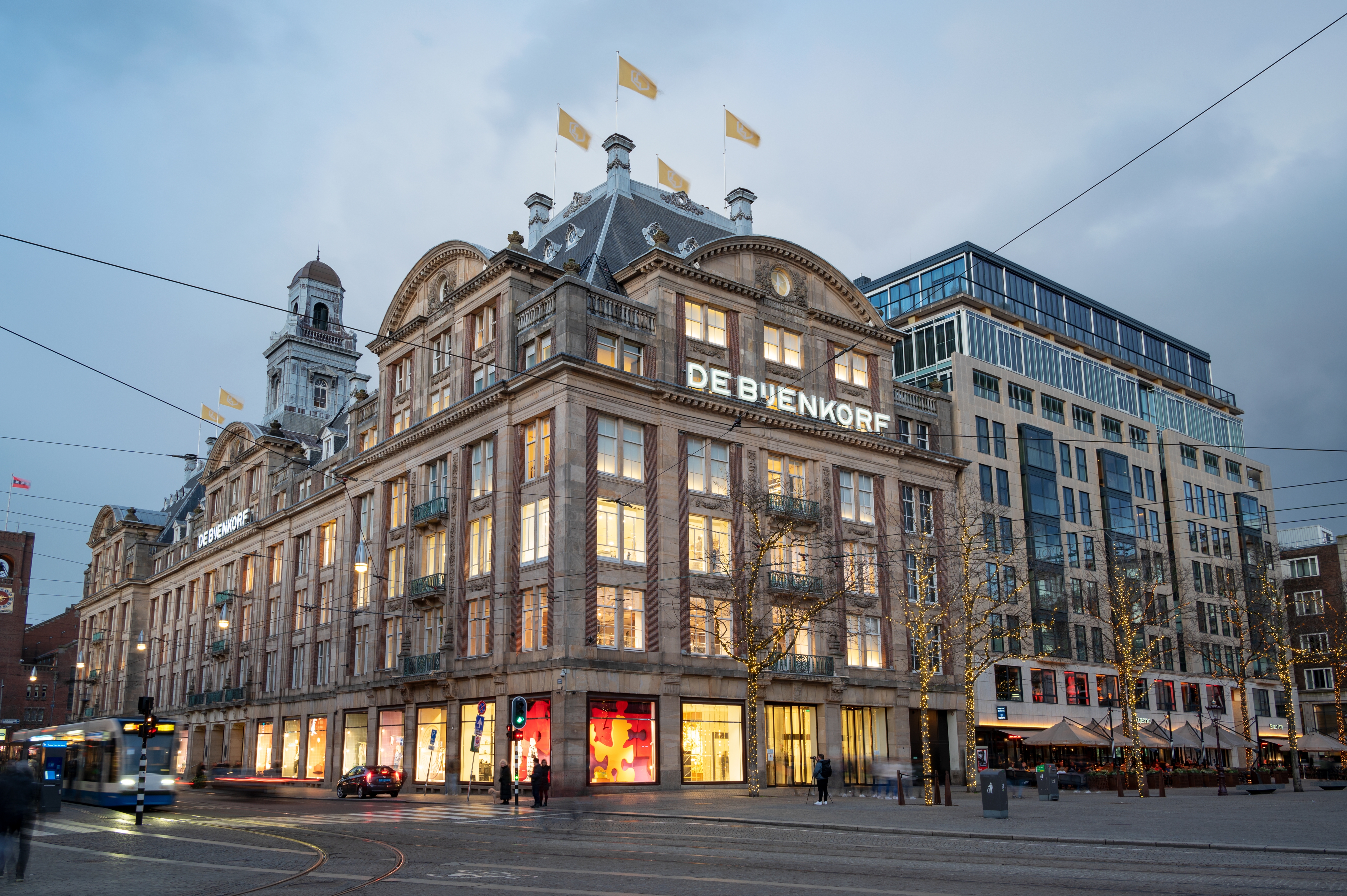 De vestiging van De Bijenkorf in Amsterdam. Copyright: Shutterstock