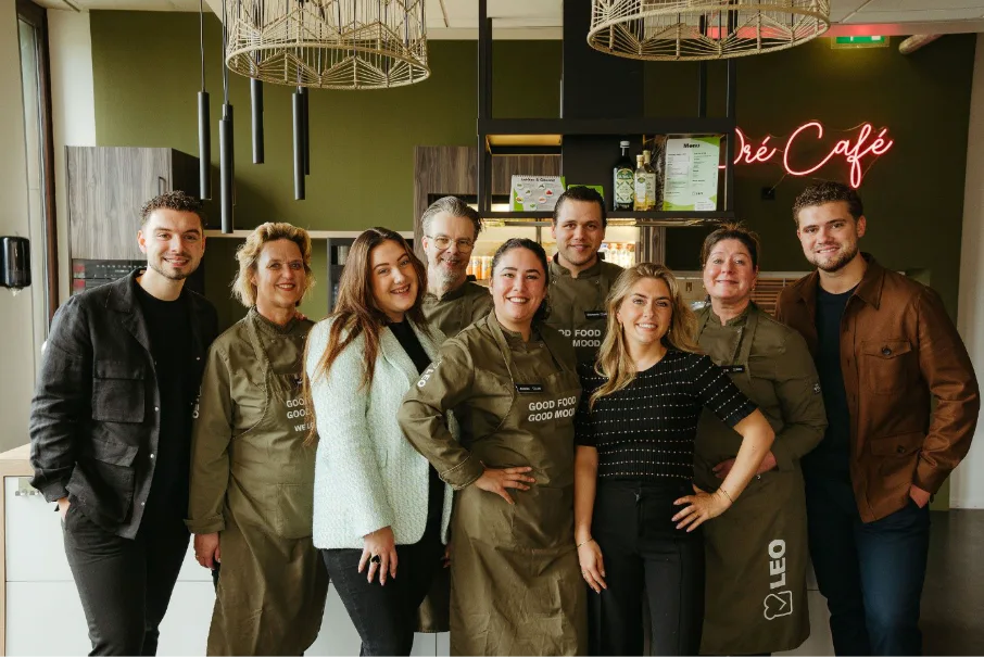 Leo Catering zet het team op de eerste plaats met de gedachte dat medewerkers die zich gehoord en ondersteund voelen, meer aandacht geven aan hun gasten.